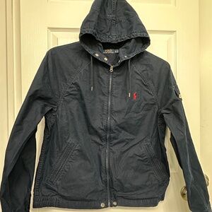 Polo Ralph Lauren Women’s Navy Blue Coat – Size M